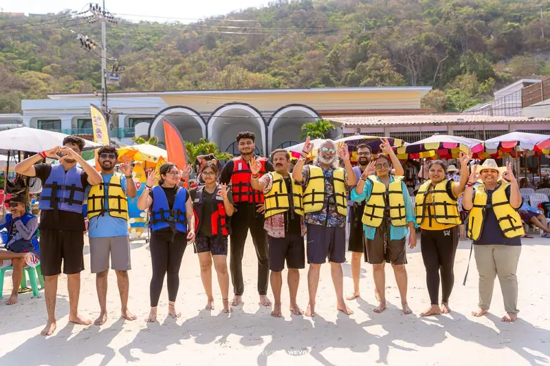 Suited up for the water sports